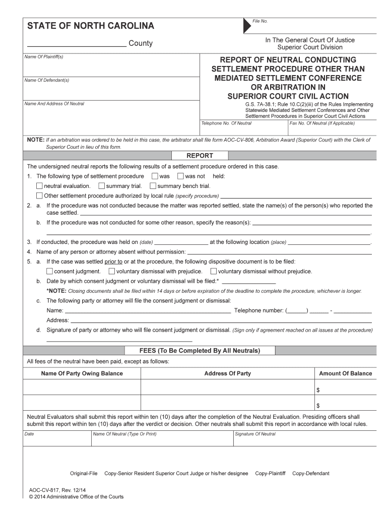 County MOTION for an ORDER to USE SETTLEMENT  Form