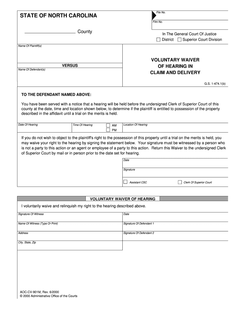 Order of Seizure in Claim and Delivery CV 203Pdf Fpdf  Form