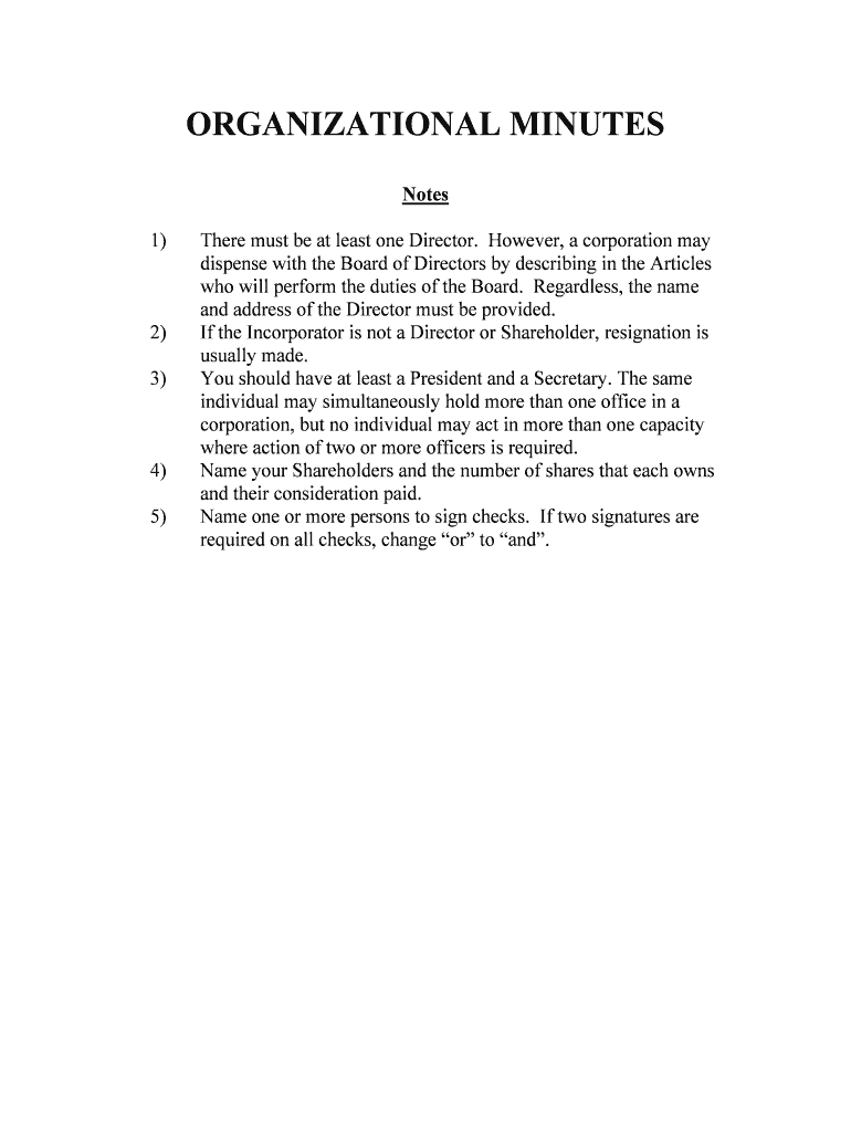 Article 8 Directors and Officers Part 1 Board of Directors  Form