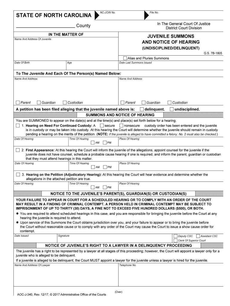 Alias and Pluries Summons  Form