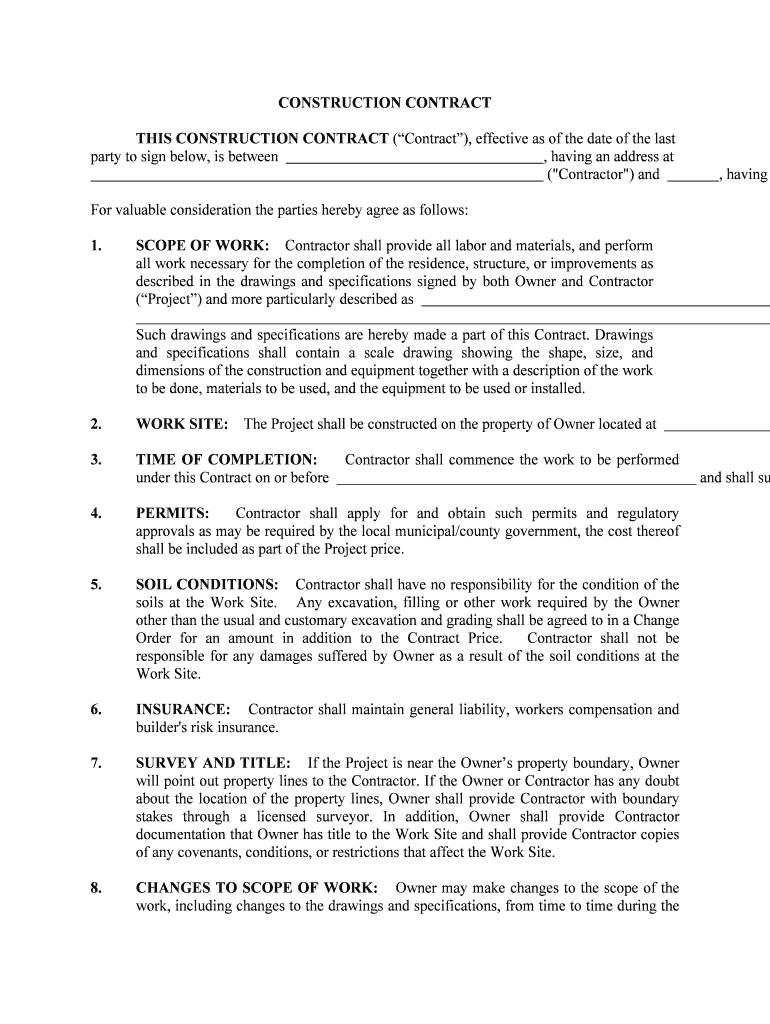 Soils at the Work Site  Form