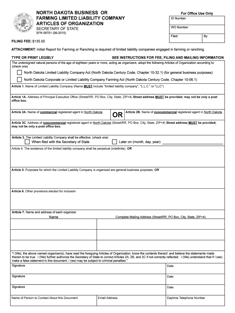 ATTACHMENT Initial Report for Farming or Ranching is Required of Limited Liability Companies Engaged in Farming or Ranching  Form