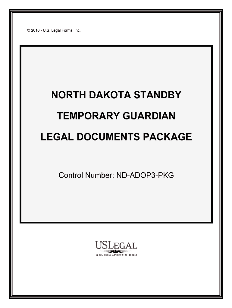 NORTH DAKOTA STANDBY  Form