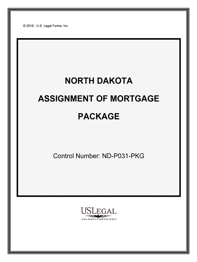 Control Number ND P031 PKG  Form