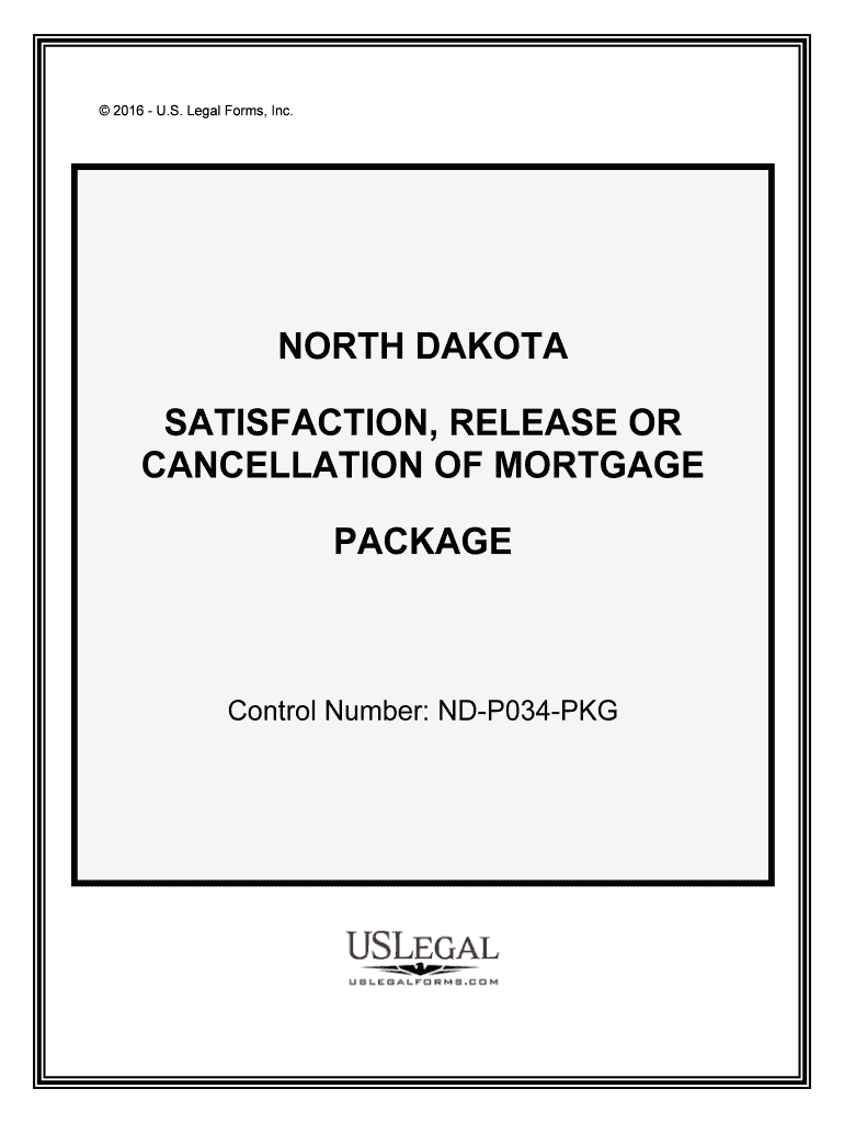 Control Number ND P034 PKG  Form