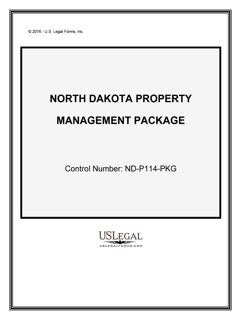 NORTH DAKOTA PROPERTY  Form