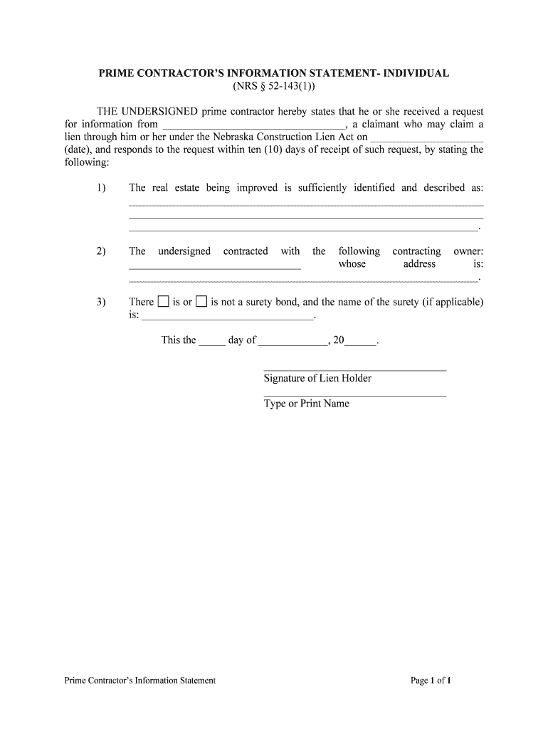 ONE HUNDRED and TWENTIETH DAY Nevada Legislature  Form