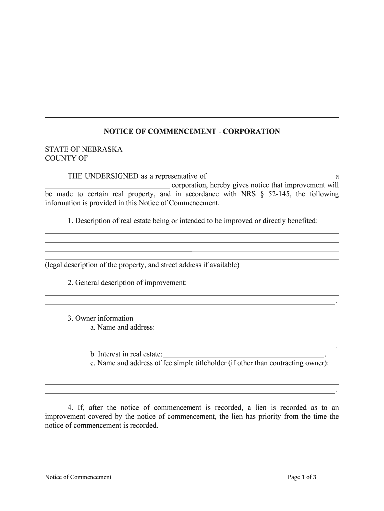 The UNDERSIGNED as a Representative of a  Form