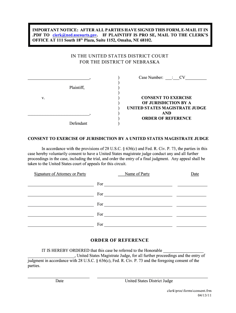 IMPORTANT NOTICE AFTER ALL PARTIES HAVE SIGNED THIS FORM, E MAIL it in