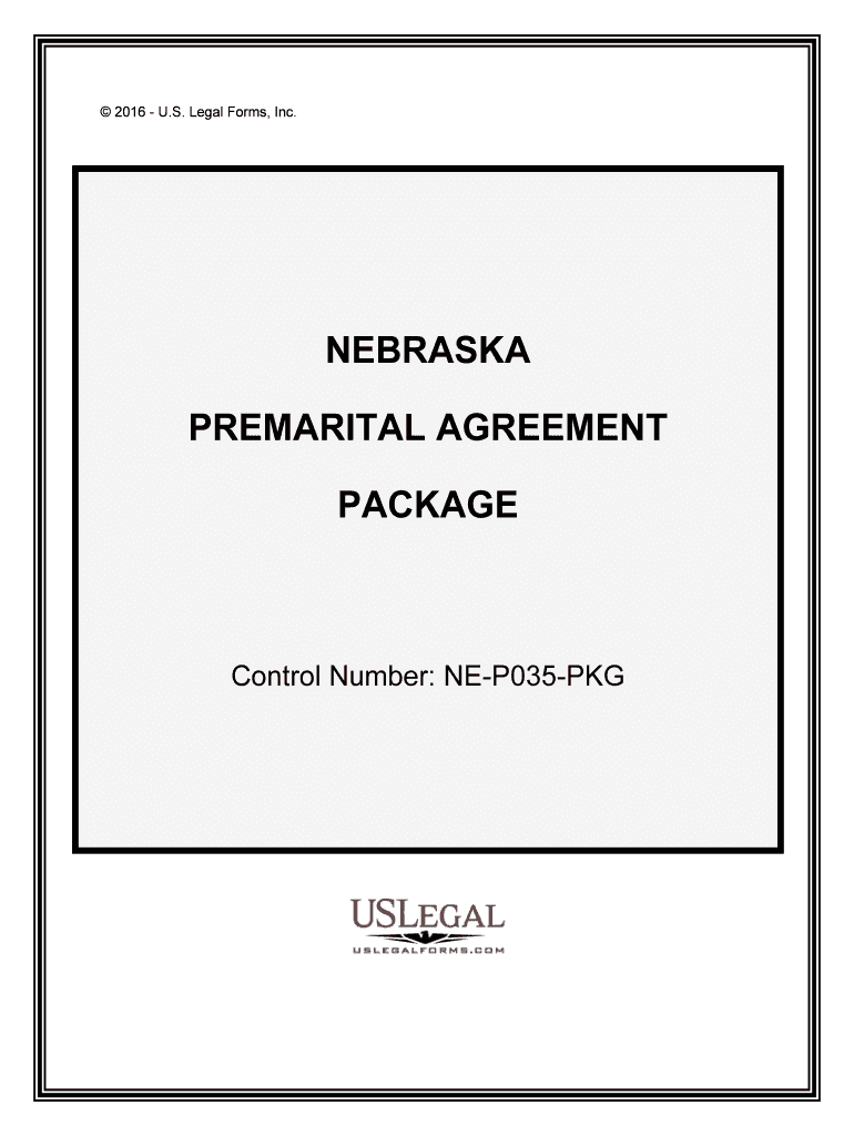 Control Number NE P035 PKG  Form