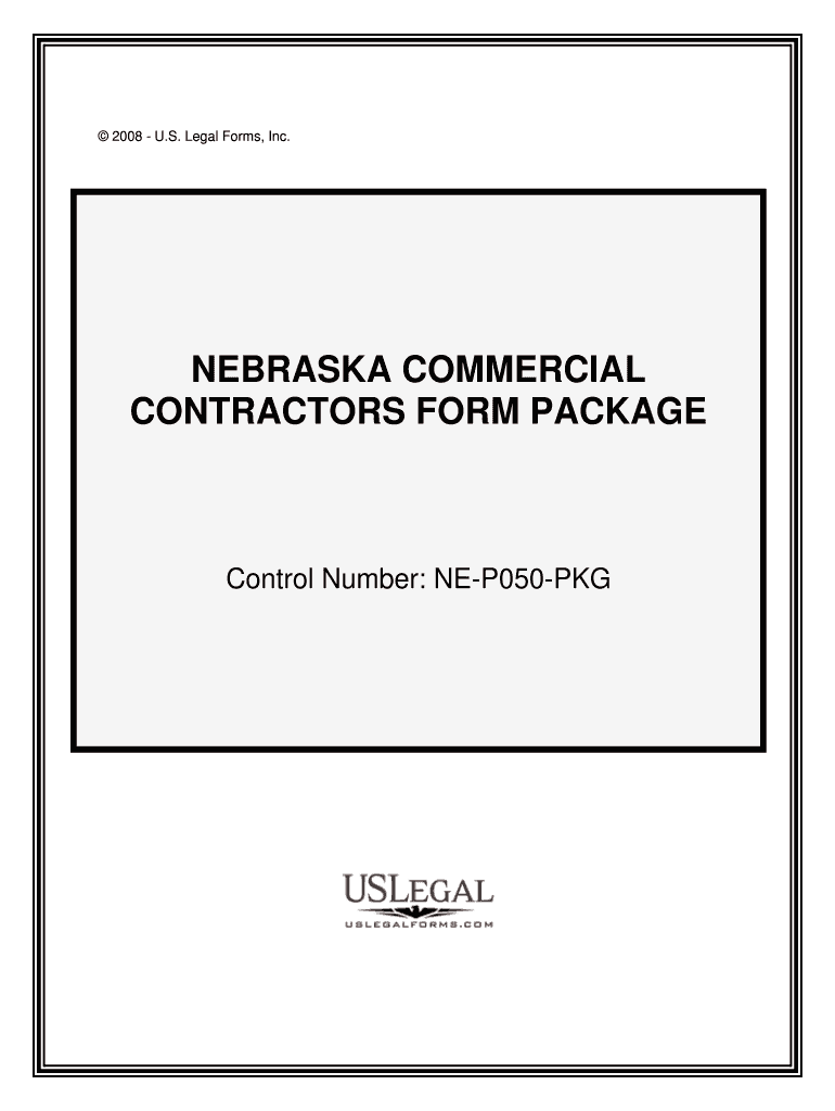 NE P050 PKG DOC  Form