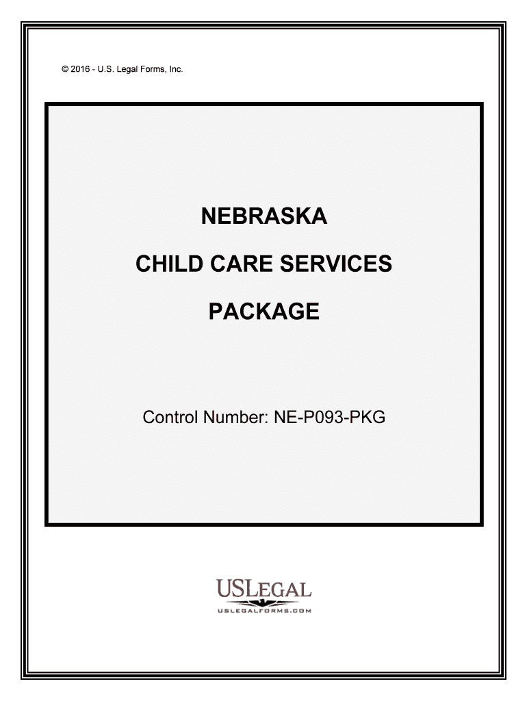 Control Number NE P093 PKG  Form