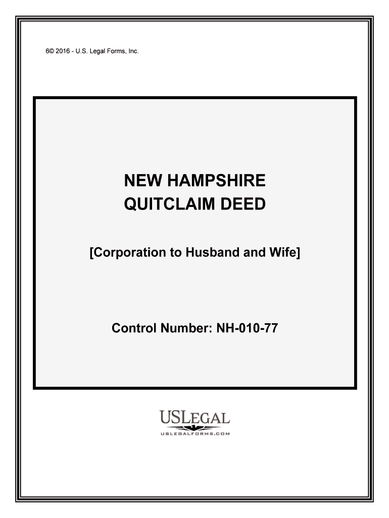 New Hampshire Quit Claim Deed FormsDeeds Com