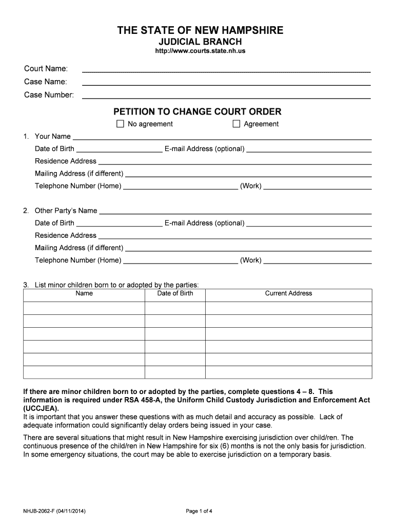 No Agreement  Form