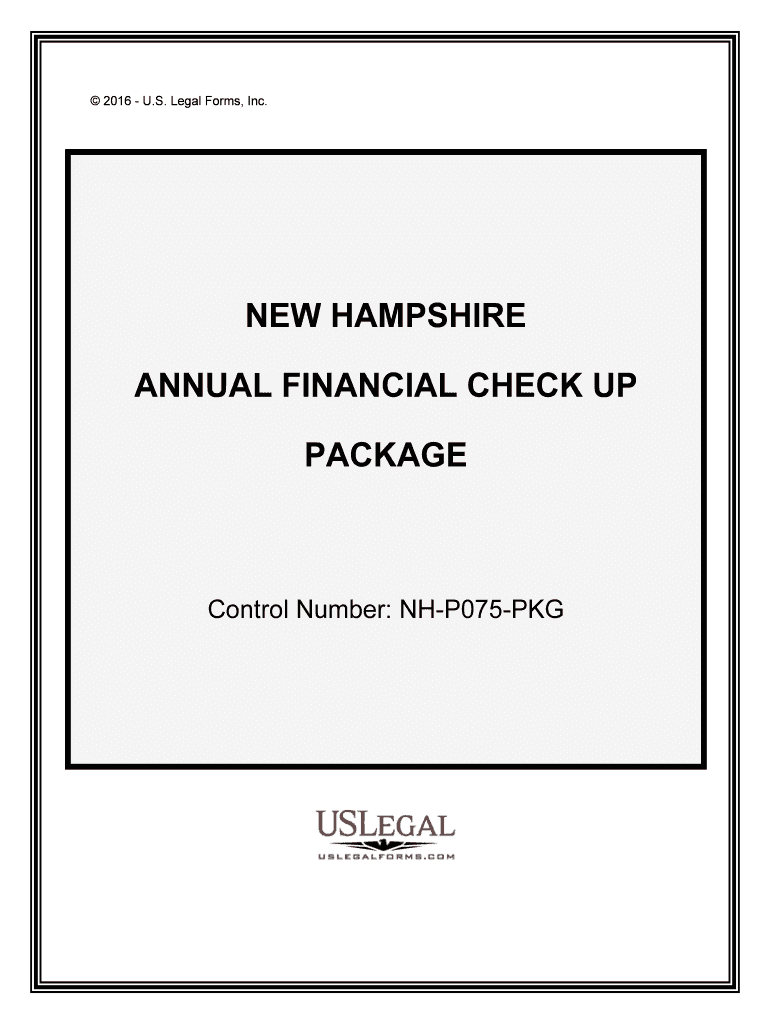 Control Number NH P075 PKG  Form