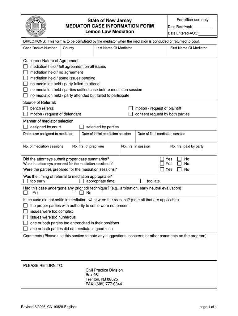 Instructions for Completing the Request for Arbitration Form