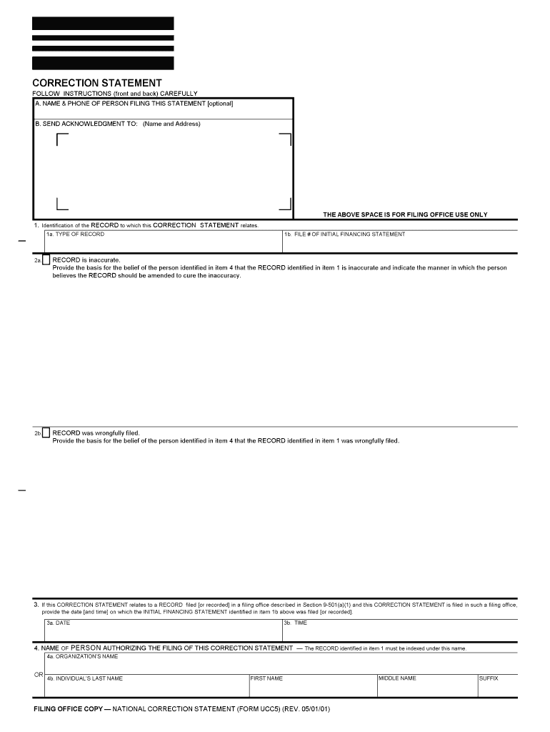 RECORD is Inaccurate  Form