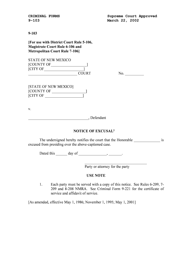 Downloadable Forms New Mexico Supreme Court NM Courts