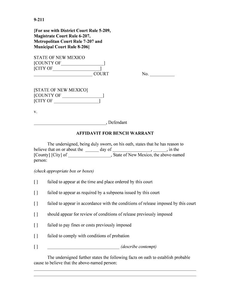 For Use with District Court Rule 5 209,  Form