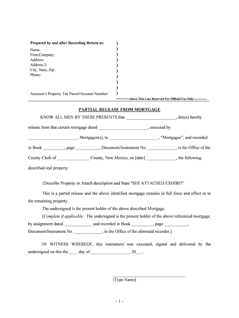 The Undersigned is the Present Holder of the above Described Mortgage  Form