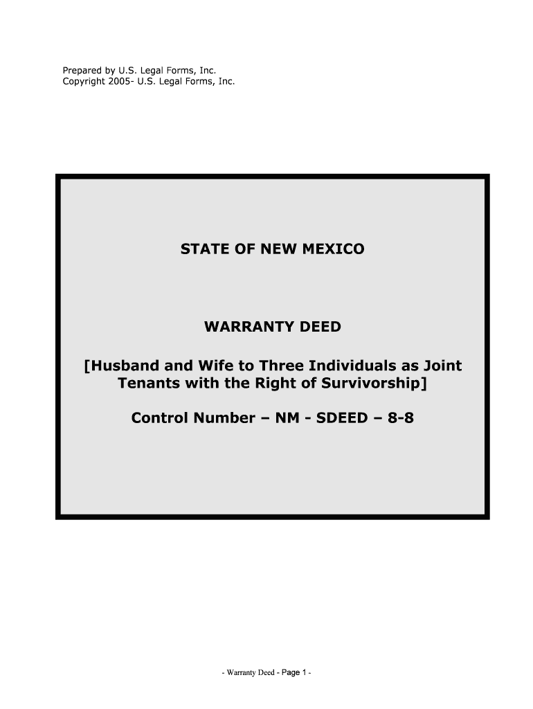 In New Mexico, Does a Deed Have to Specify How Multiple  Form