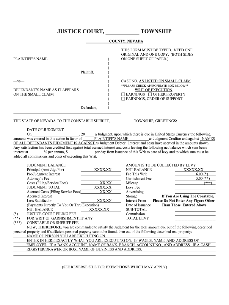 DEFENDANTS NAME as it APPEARS  Form