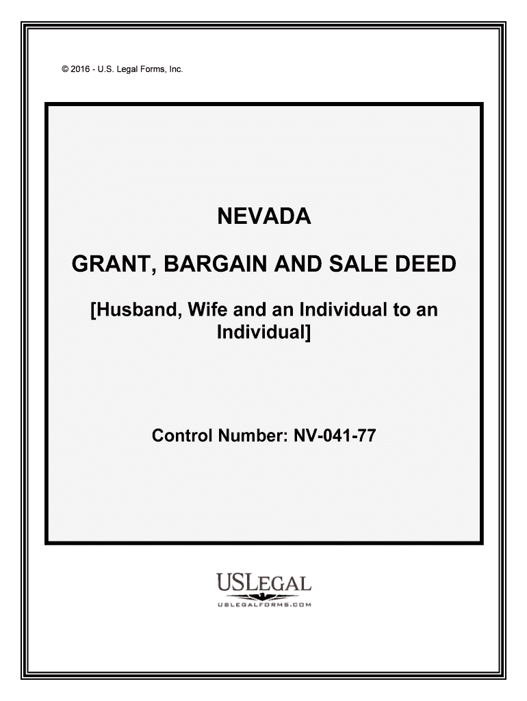 Nevada Contract for Deed LawContract for Deed  Form