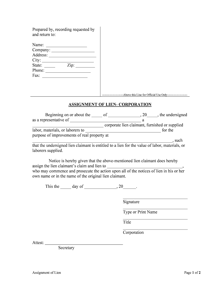 As a Representative of a  Form