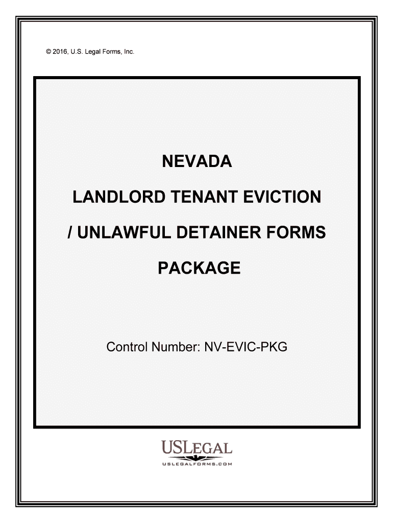 Mobile Home Landlord Tenant Forms Nevada Judiciary