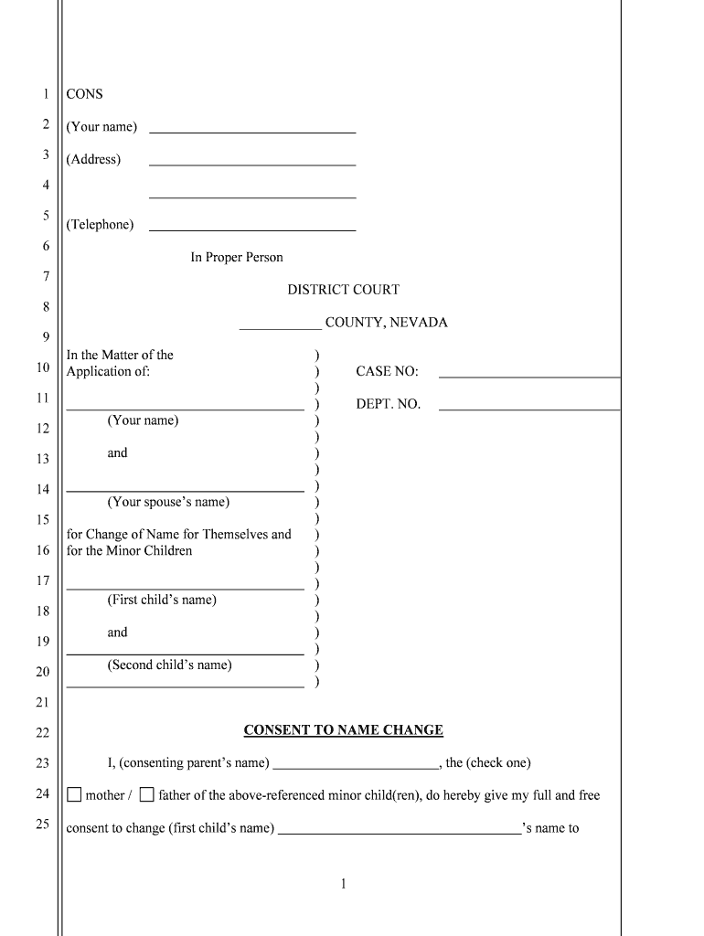 Changing Your Name After Divorce WIFE Org  Form