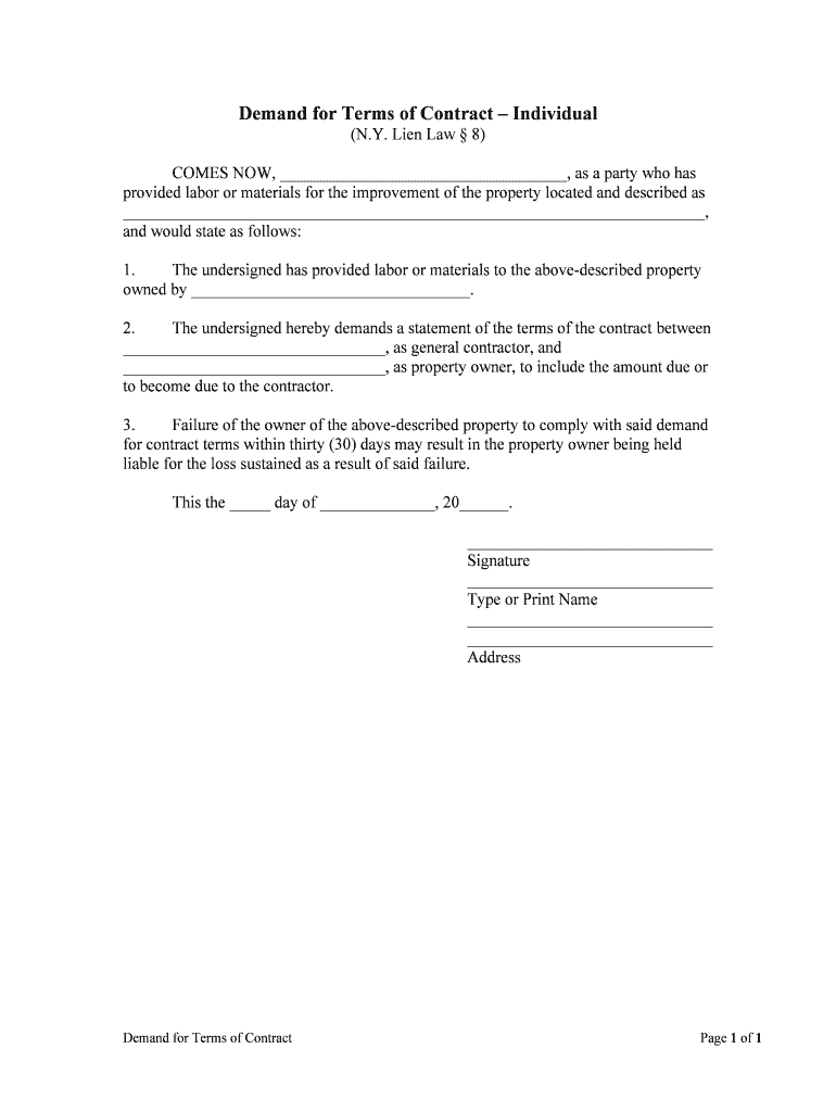 The &amp;quot;Seven Deadly Sins&amp;quot; of Mechanic's Liens Blogger  Form