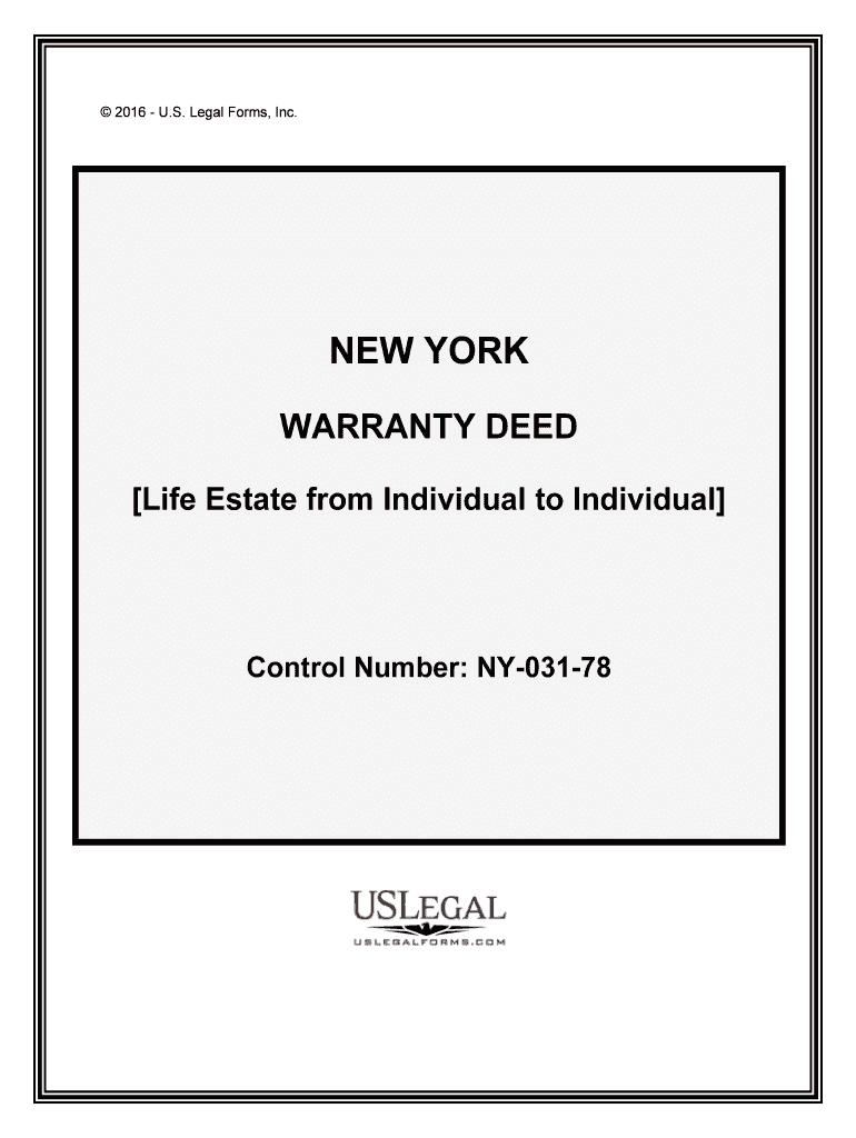 How Does a Person with a Life Estate Get Title to Property  Form