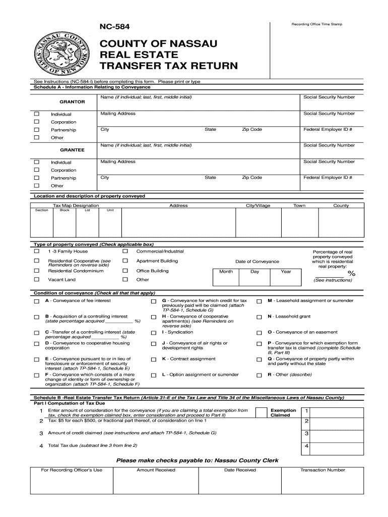 Form TP 584 I919Instructions for Form TP 584 Tax Ny Gov