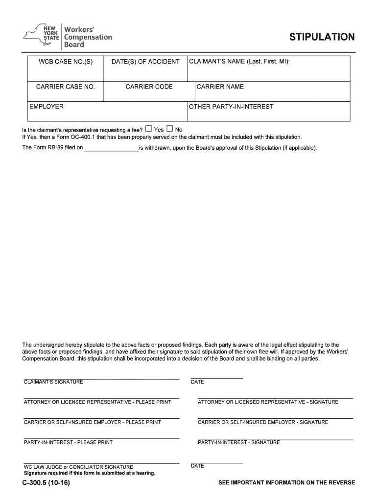 WCB CASE NO S DATES of ACCIDENT CARRIER CASE NO  Form