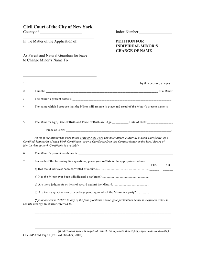 Manual for Family Guardians New York State Unified Court  Form