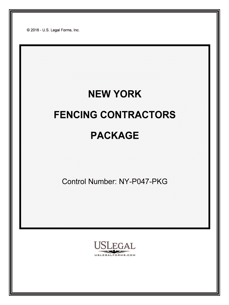 F a Q New York State Fence Company  Form