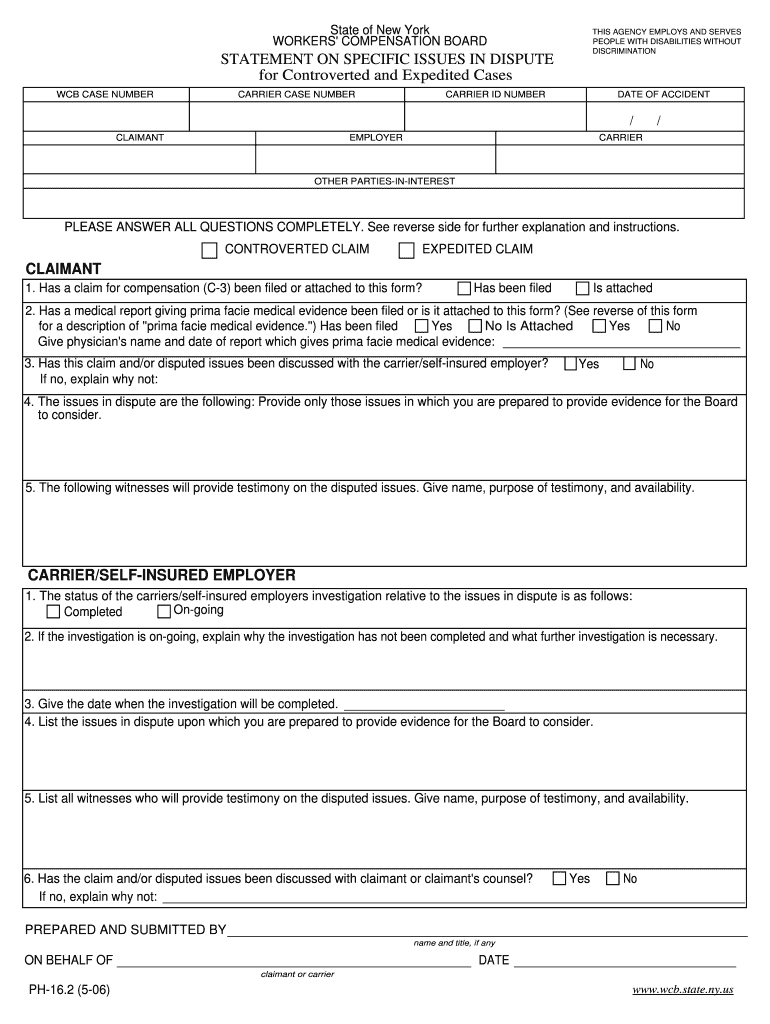 Controverting a Claim Workers' Compensation Board New  Form