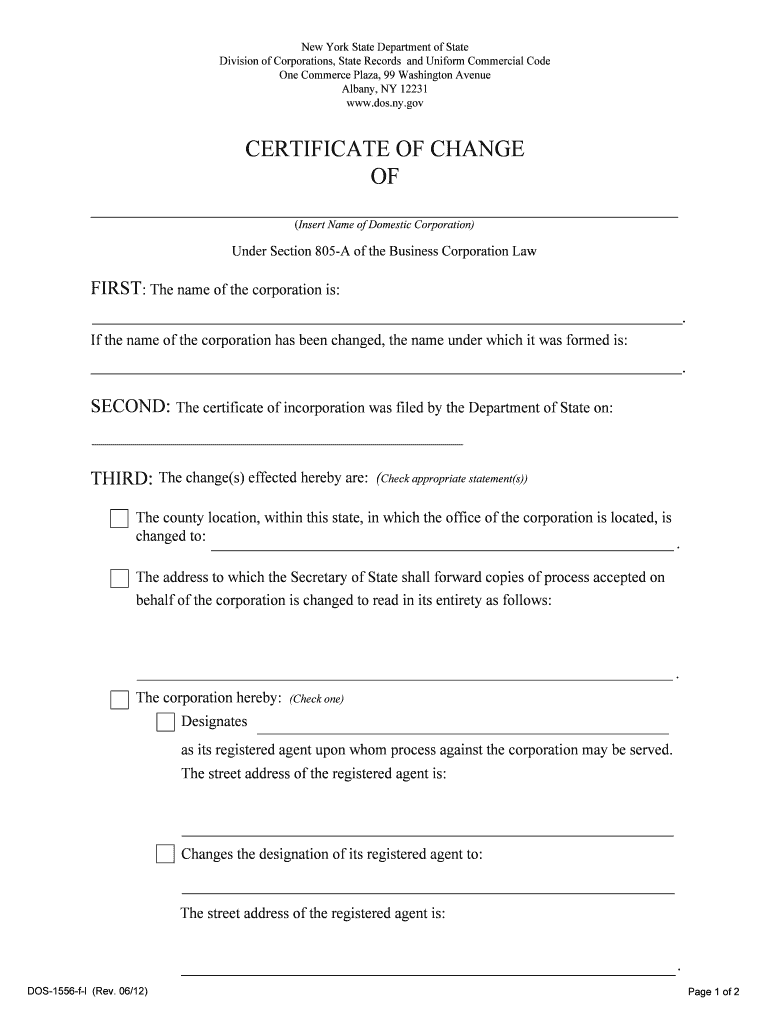 Local Law Filing Government of New York  Form