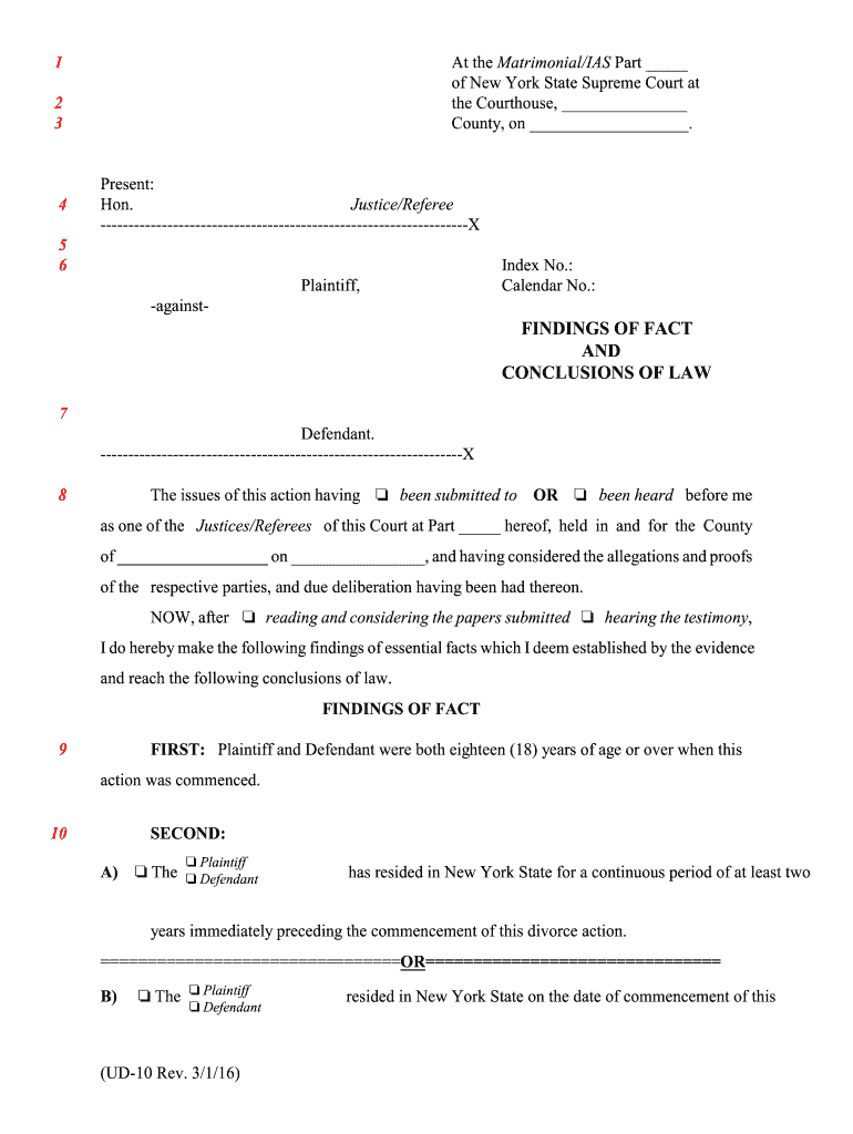 Fillable Online Nycourts as One of the JusticesReferees of This Court  Form