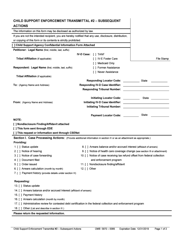 Child Support Unstructured Form Sample Florida