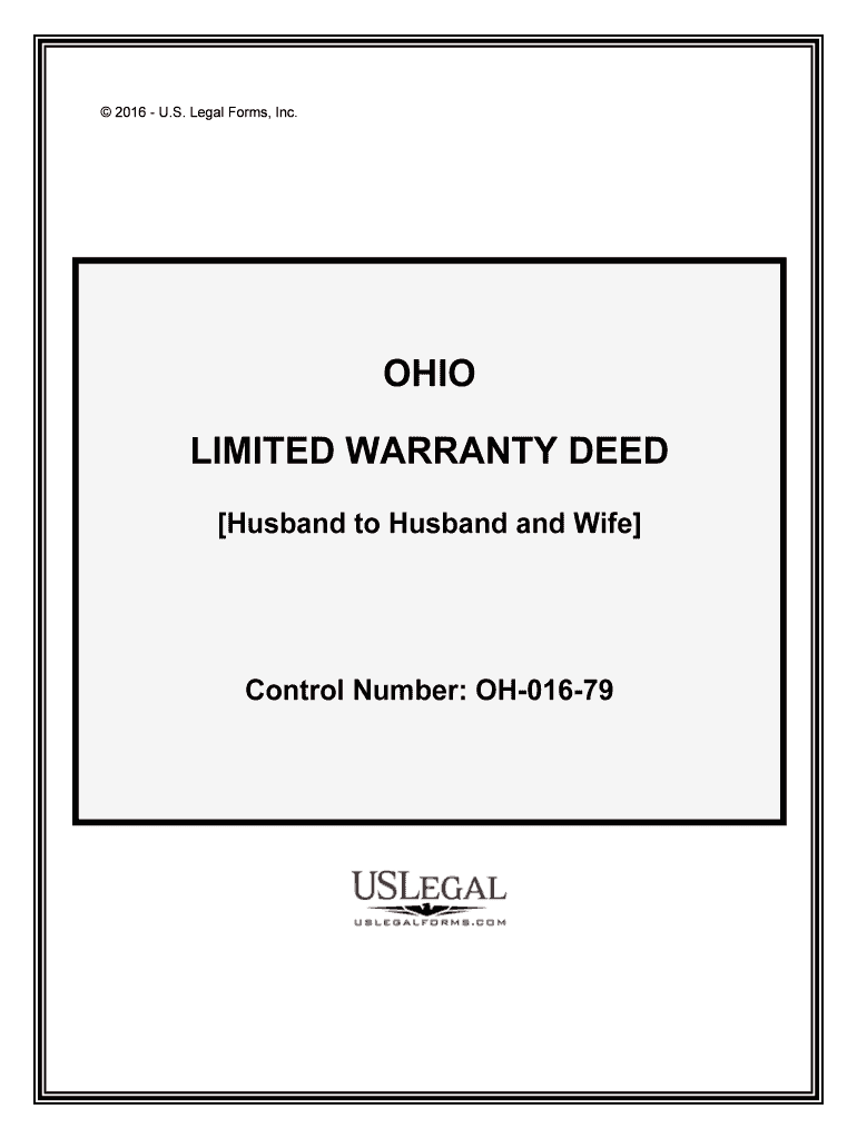 Ohio Limited Warranty Deed FormsDeeds Com