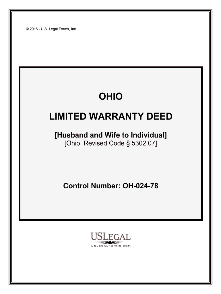 Ohio Revised Code 5302  Form
