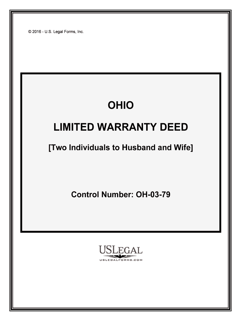Control Number OH 03 79 Form