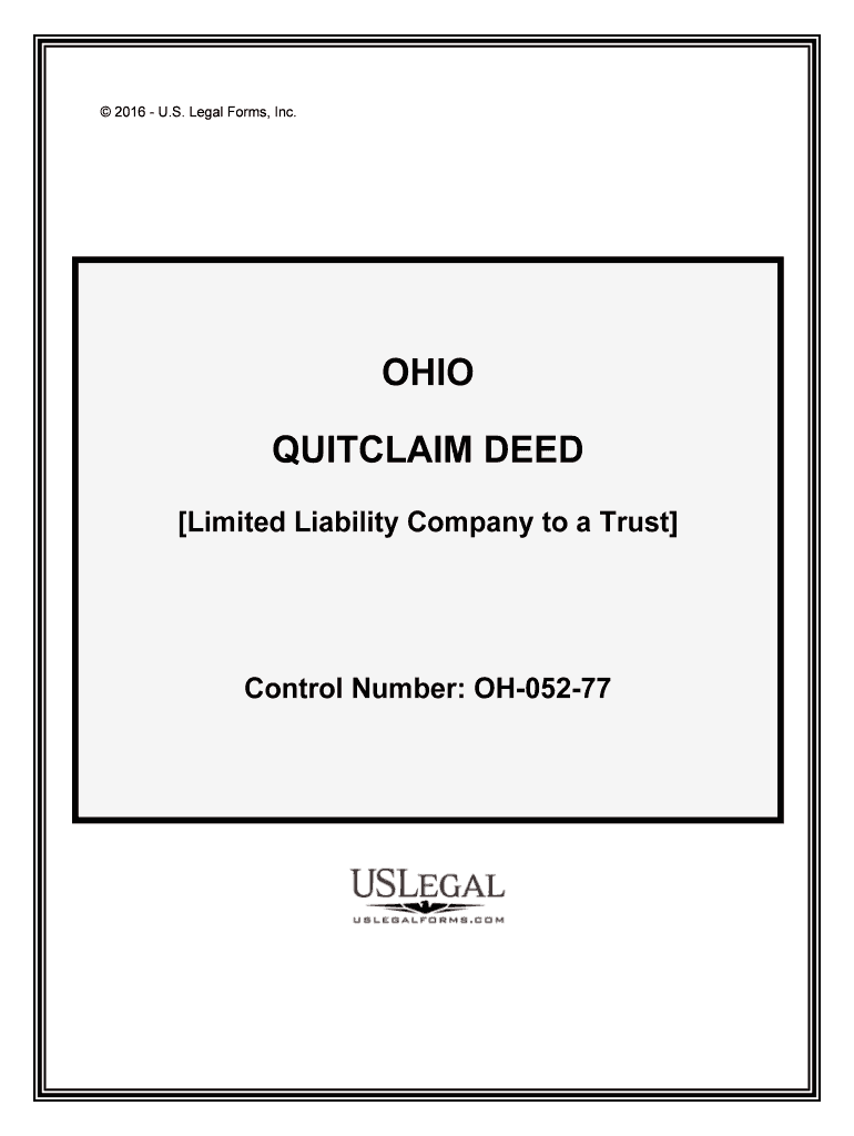Ohio Quitclaim Deed Create a Quit Claim Deed Nolo  Form