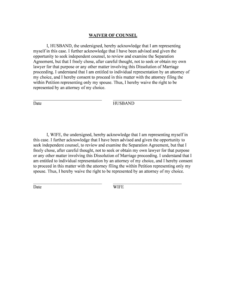 CPD 44 106 Waiver of CounselRequest to Secure Counsel  Form
