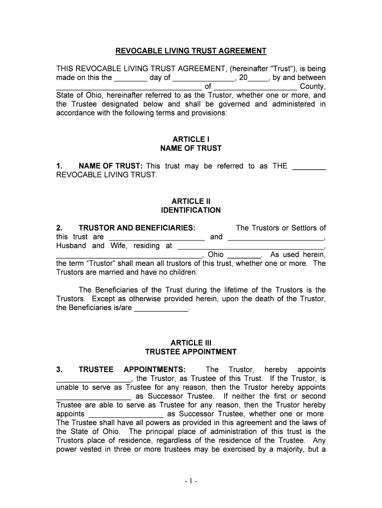 As Successor Trustee  Form