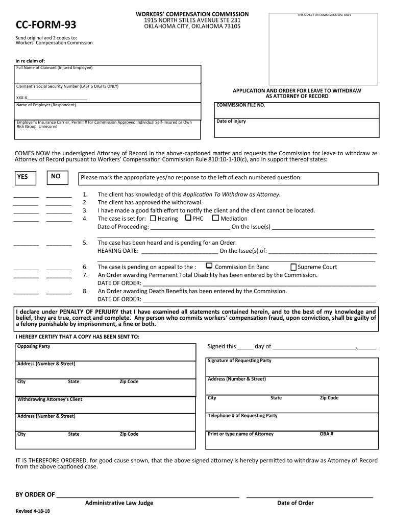 Fillable Online in Re Claim of Fax Email Print pdfFiller  Form