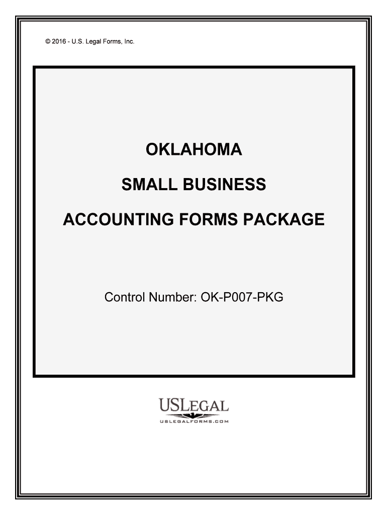 Control Number OK P007 PKG  Form