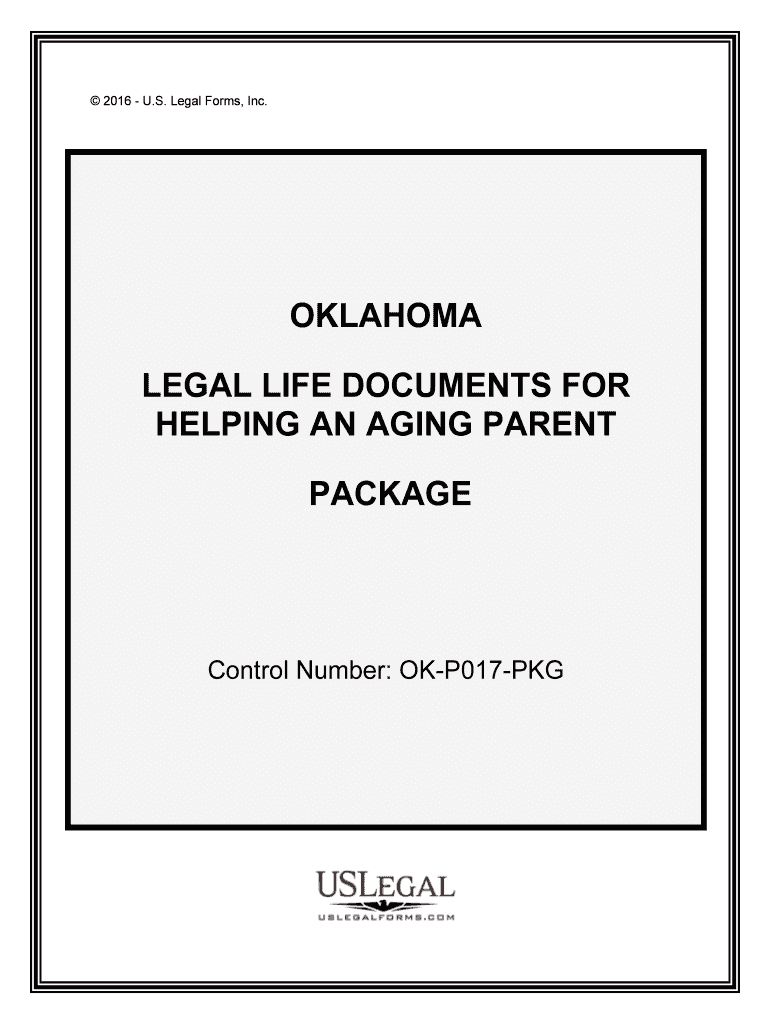 Control Number OK P017 PKG  Form