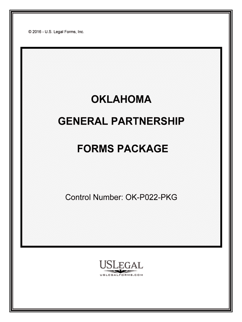 Control Number OK P022 PKG  Form